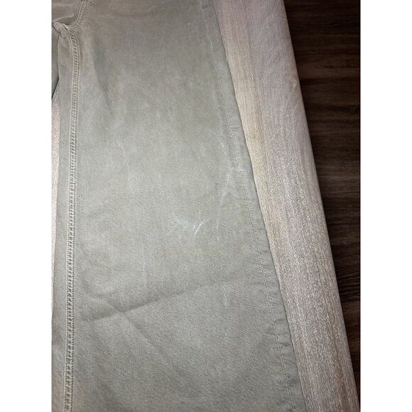 Citizens of Humanity Lyra Wide Leg Crop Raw Hem In Porcini Tan Size 28 - Picture 8 of 12